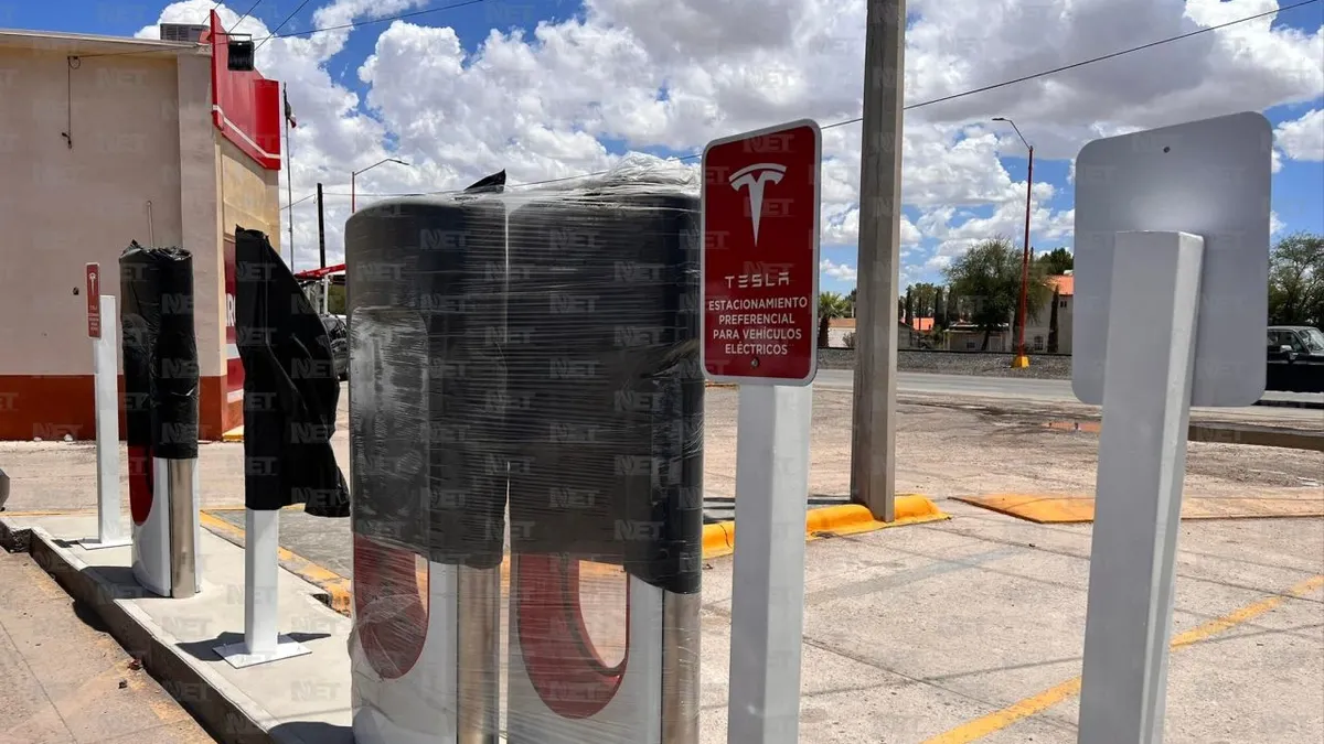 Estaciones de carga Tesla llegan a Ahumada