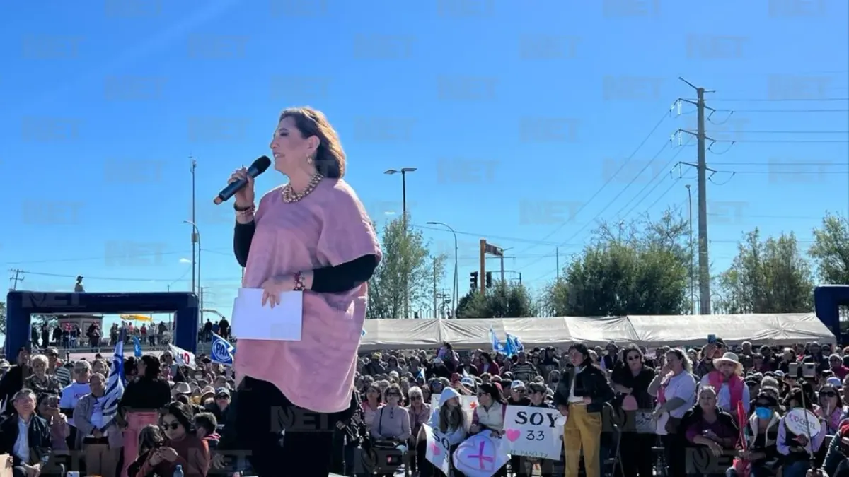 Su lucha es mi lucha: Xóchitl Gálvez en Juárez 