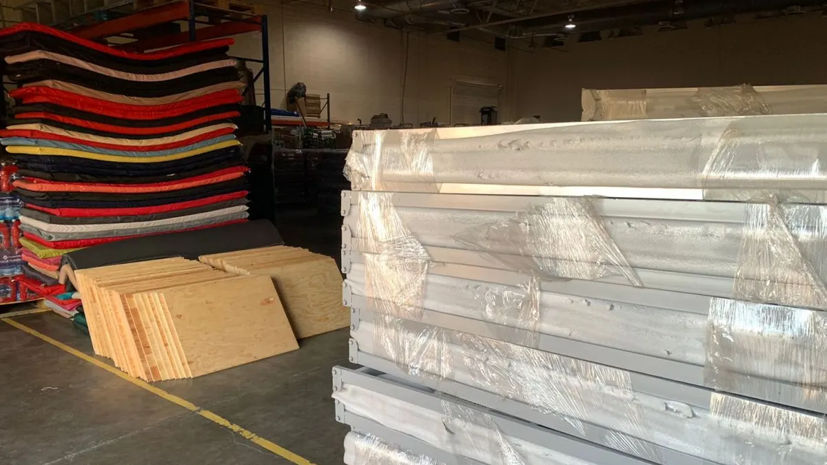 Otorgan camas a elementos de la GN