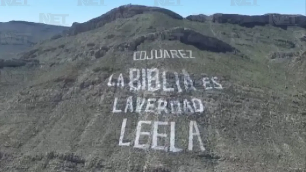 Invitan a retocar el cerro de la Biblia