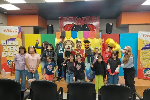 Celebra Fiscalía Zona Norte Día del Niño con visita cultural