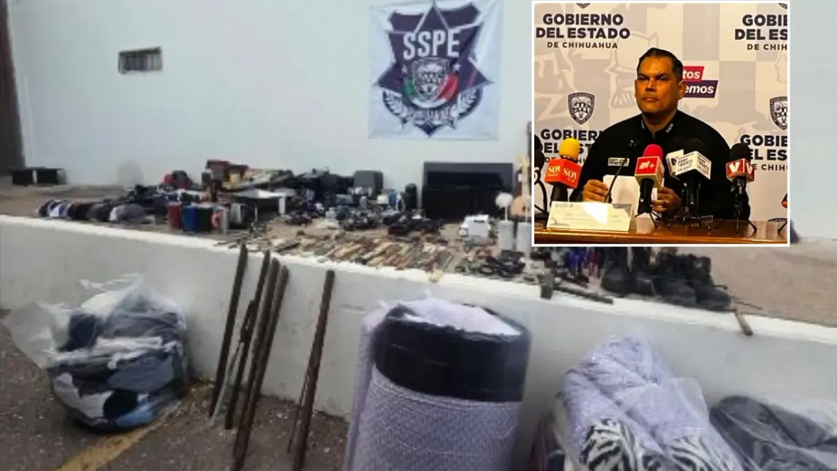 Hallan más de 100 armas en Cereso 1