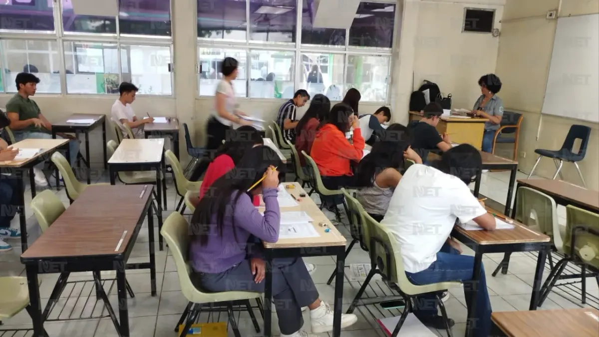Presentan examen de admisión más de 7 mil jóvenes en el Cobach