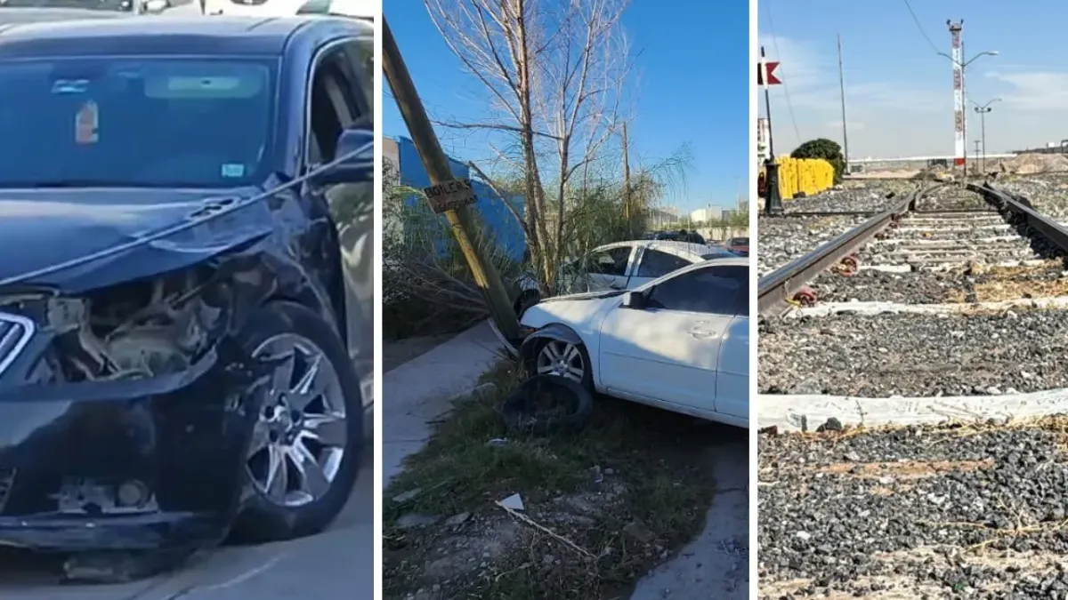 Se registran tres accidentes fuertes en menos de 2 horas