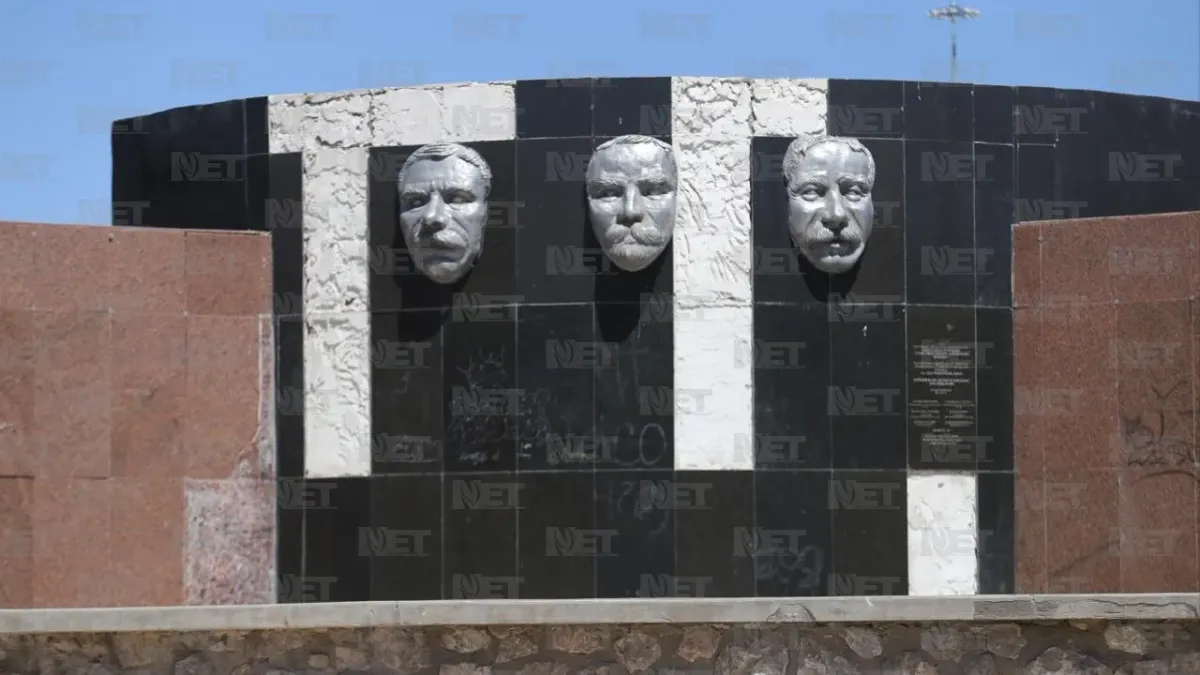 Fotos: Abandonado, monumento revolucionario en Juárez