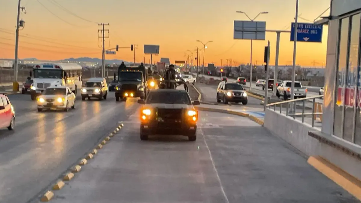 Llega nuevo contingente del Ejército Mexicano a Juárez