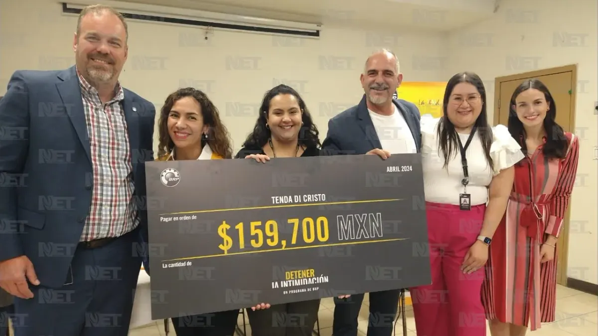 Dona BRP 159 mil 700 pesos para programa 'Convivencia no Violencia'