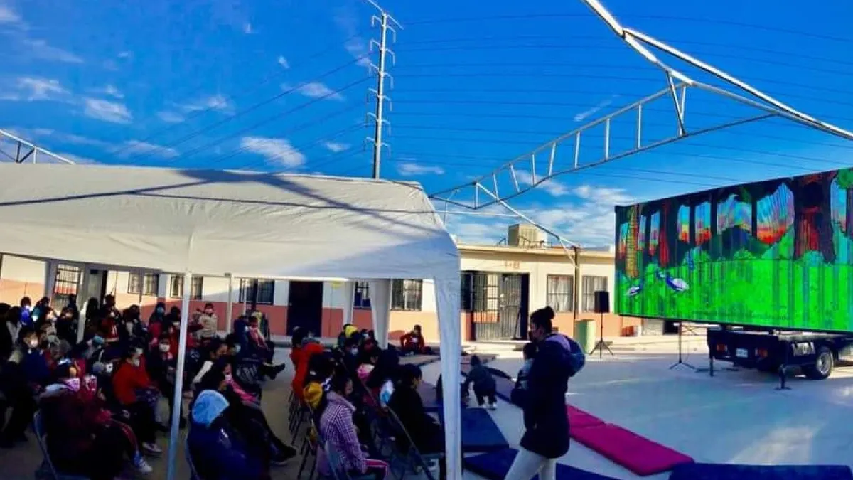 Celebran evento ExpresArte en la Primaria Agustín Melgar