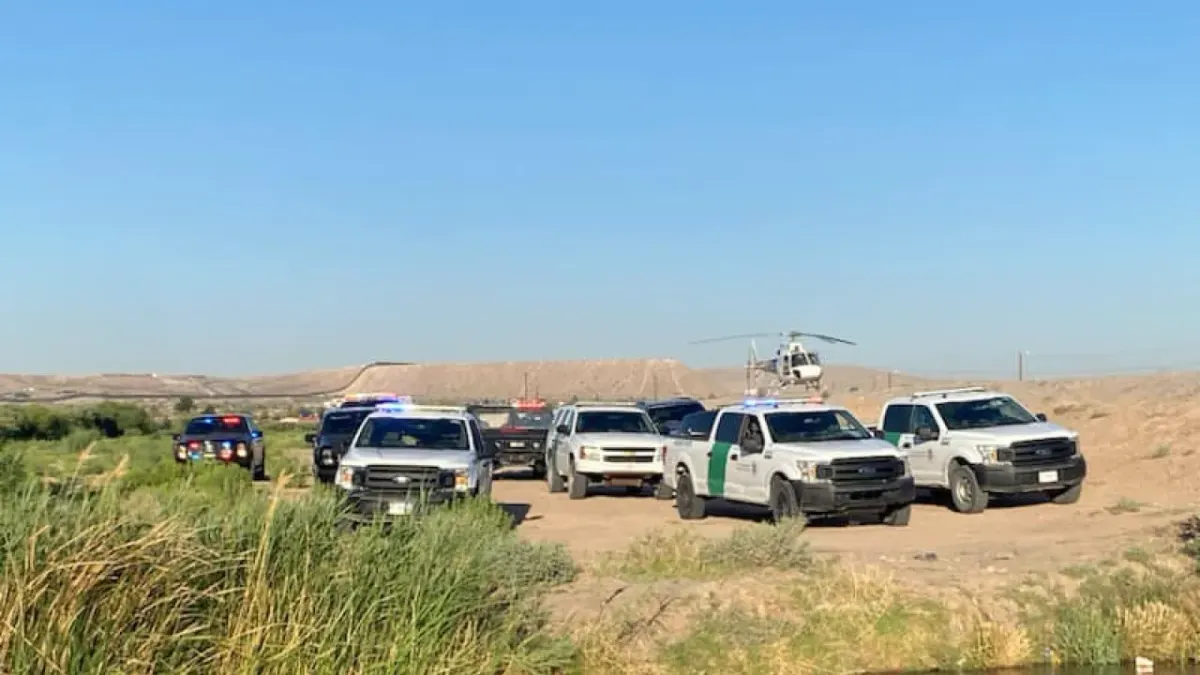 Tratan de salvar a mujer del río Grande en Sunland Park