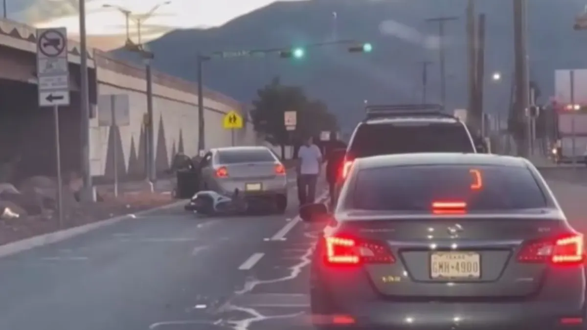 El Paso: Identifican al motociclista que murió en un choque