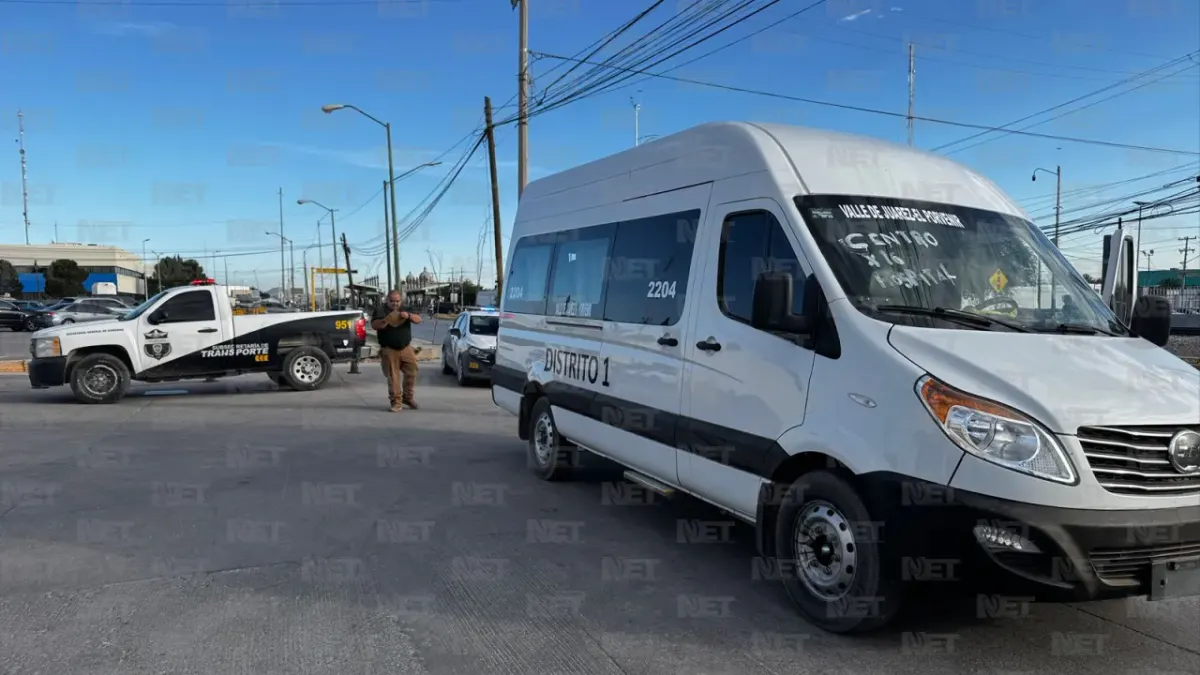 Retiran unidad de transporte en inicio de operaciones en Valle de Juárez
