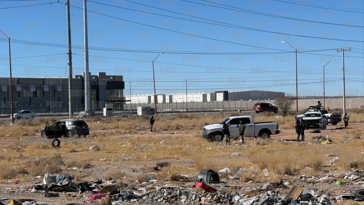 Lo asesinan y abandonan dentro de camioneta en terreno baldío