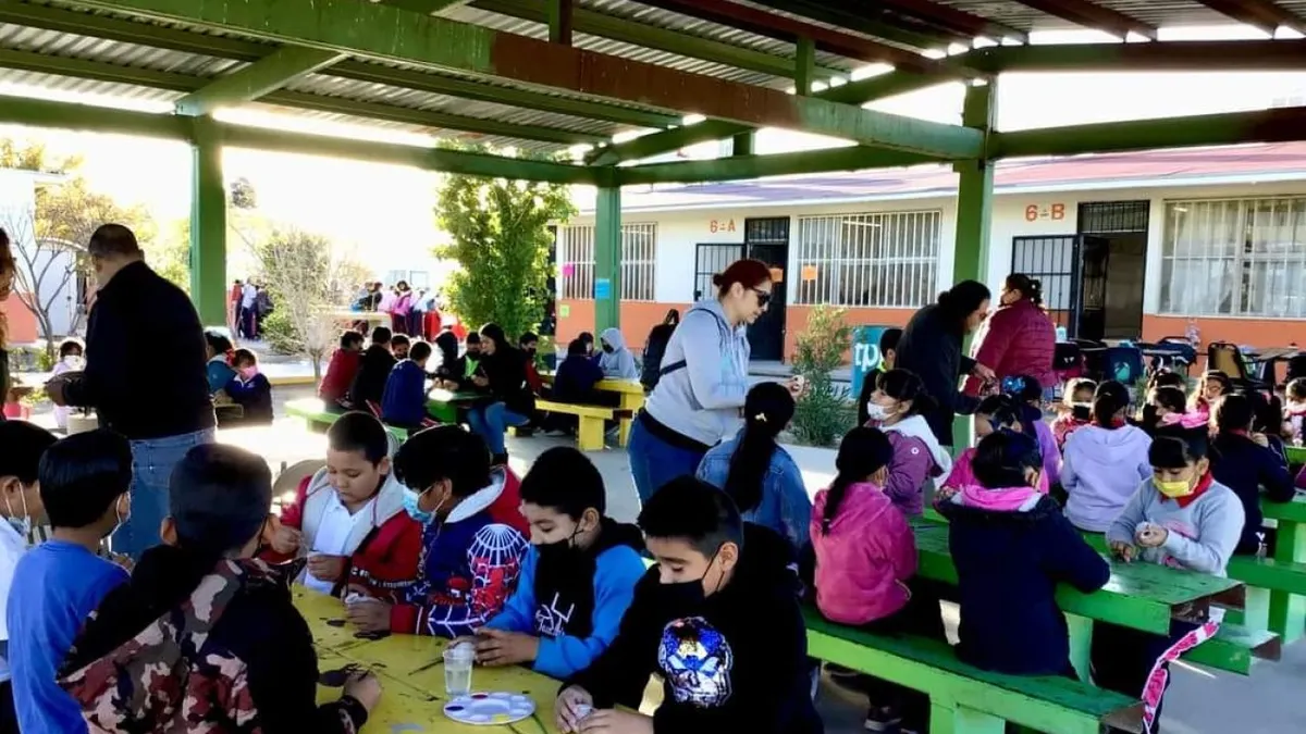 Celebran evento ExpresArte en la Primaria Agustín Melgar