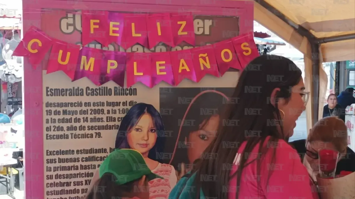 Celebran cumpleaños de Esmeralda Castillo Rincón