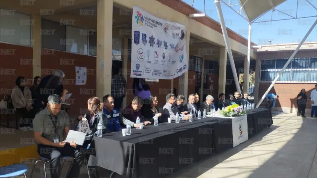 Inician semana de prevención en Secundaria Federal No. 9