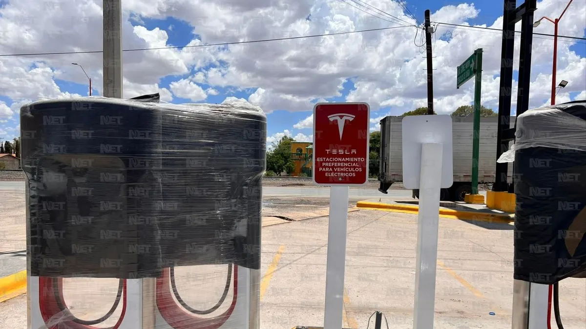 Estaciones de carga Tesla llegan a Ahumada