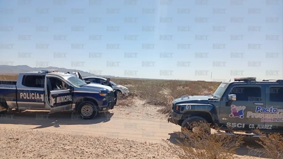 Aseguran vehículo abandonado en brecha rumbo a Casas Grandes
