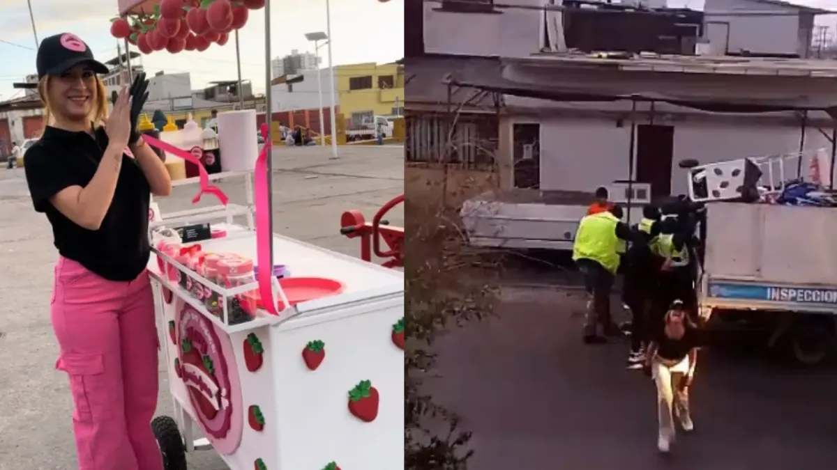 'Estoy devastada'; emprende negocio de fresas y autoridades le quitan su carrito