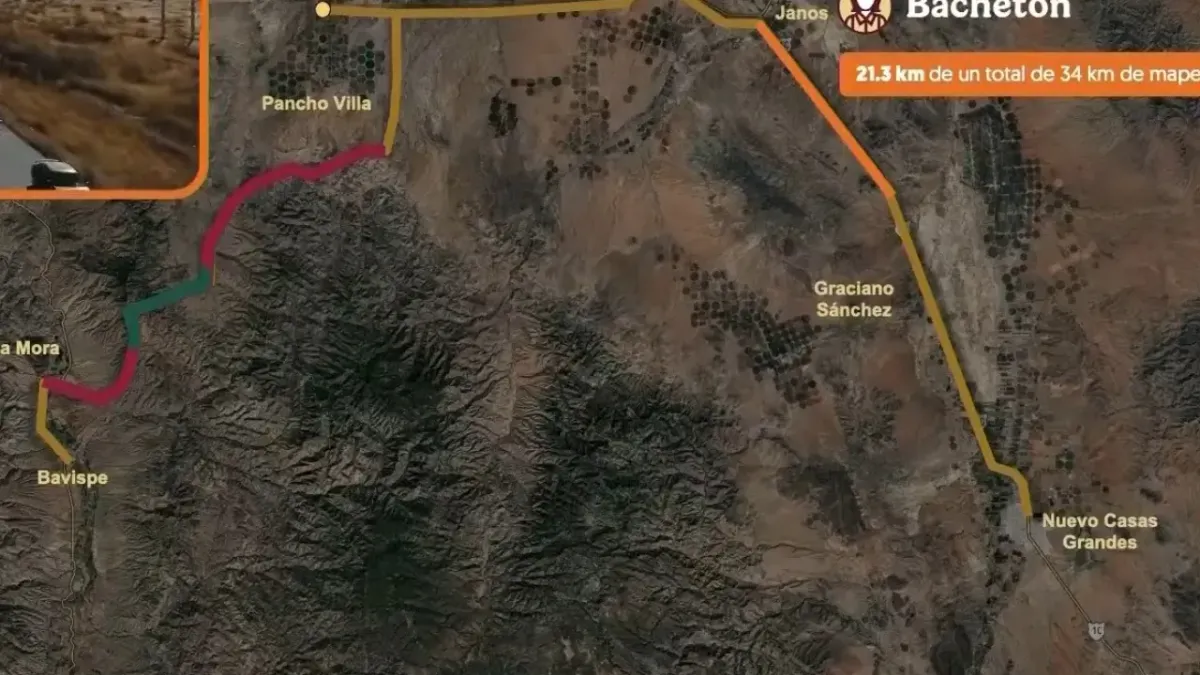 Inaugura hoy Sheinbaum nueva carretera Bavispe - Nuevo Casas Grandes