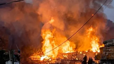 Incendio de vegetación moviliza bomberos en Parral