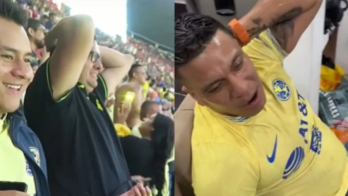 Aficionados del América lloran tras gol anulado y se viralizan
