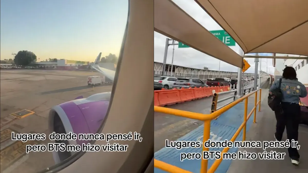 'Toda una experiencia': Fan de BTS documenta paso por Juárez para ir a concierto