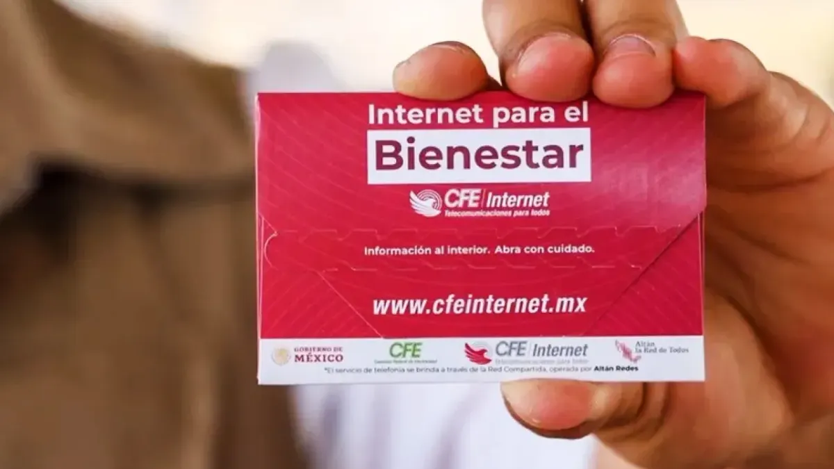 Ofrece Internet para el Bienestar paquetes desde 50 pesos