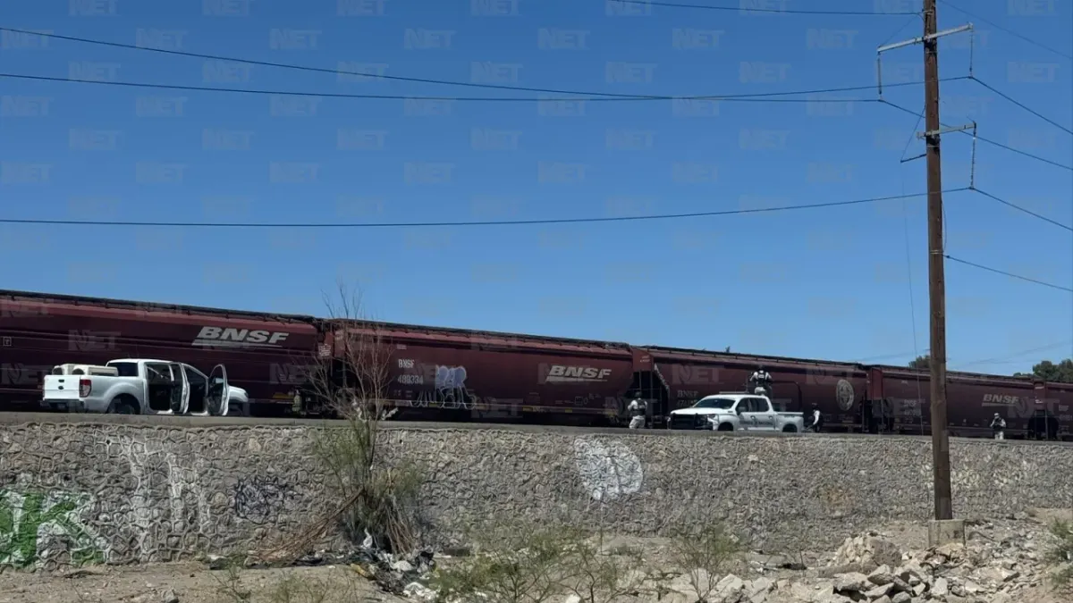 Encuentran armas abandonadas junto a las vías del tren