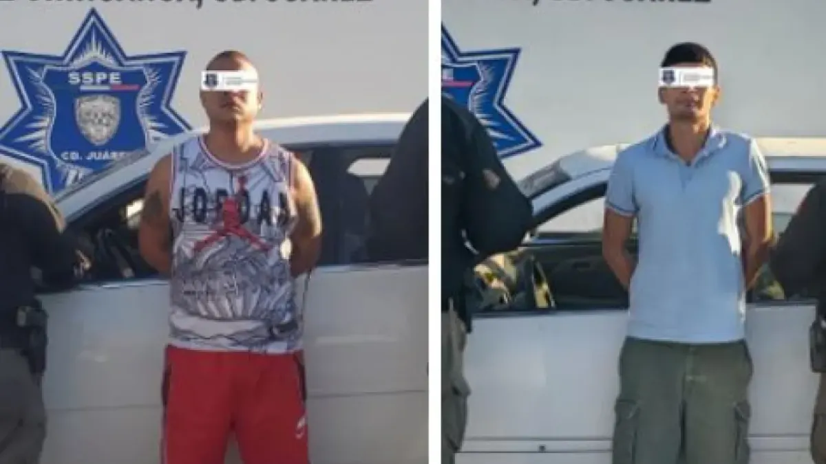 Detienen a dos por golpear a agentes