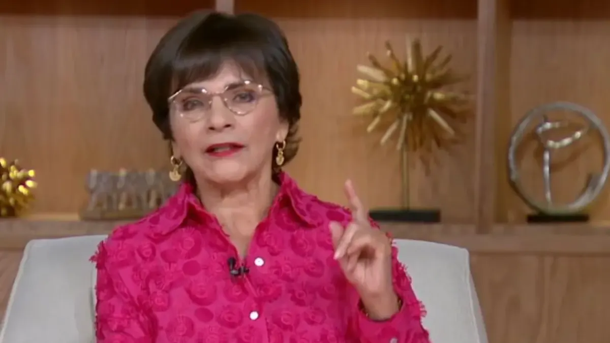 Rechaza Pati Chapoy llamado de Sheinbaum contra TV Azteca