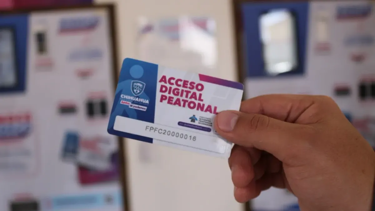 Tarjeta digital peatonal facilita cobro para ingresar a EU