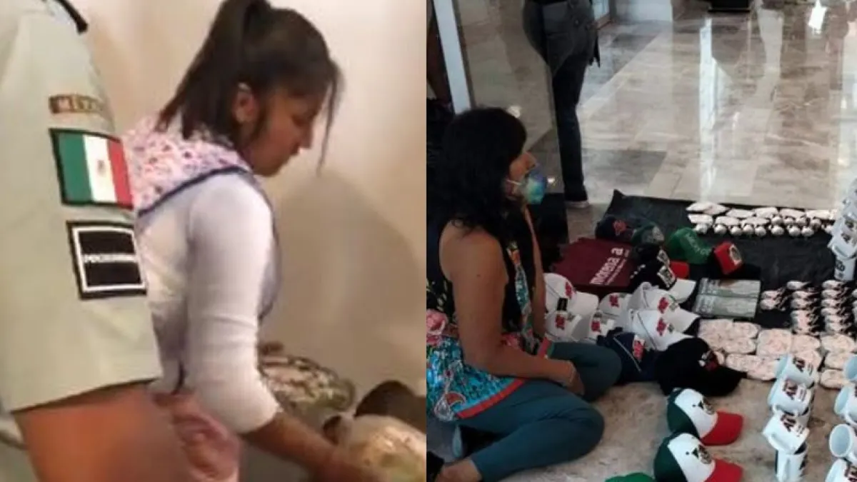 Video: ¡Como tianguis! Venden hasta tlayudas en el AIFA