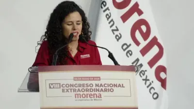 Despide Morena a Luisa María Alcalde con mensaje de cierre de filas