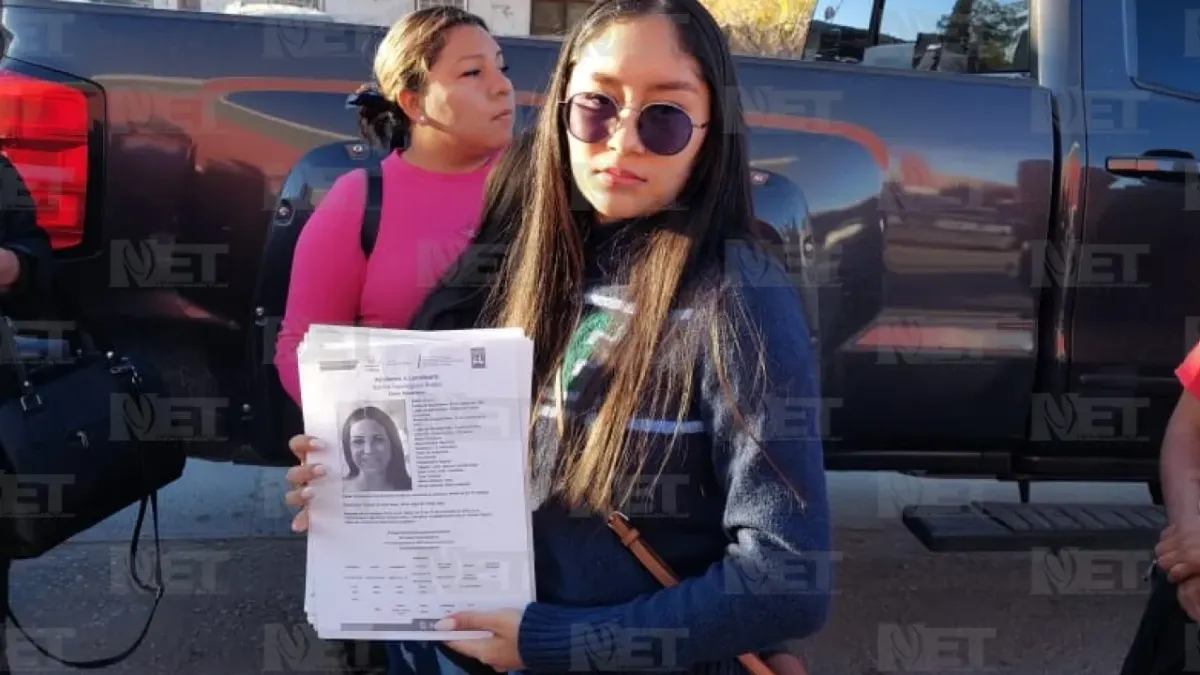 Realizan búsqueda de Karina Domínguez, activista desaparecida en Anapra