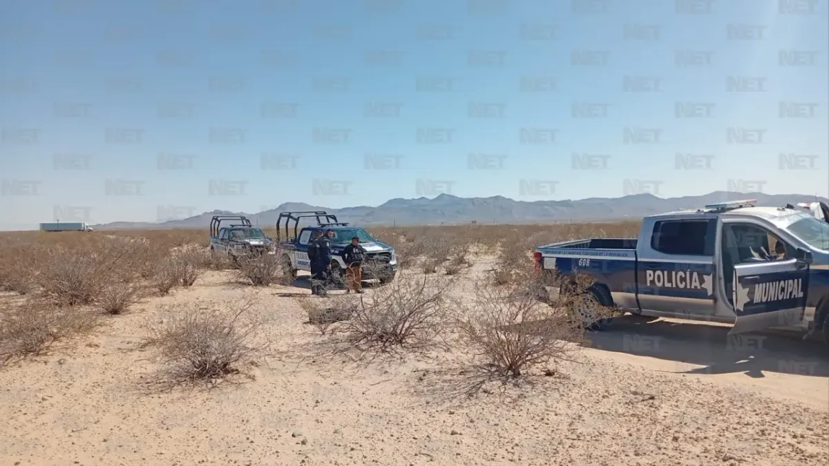 Aseguran vehículo abandonado en brecha rumbo a Casas Grandes