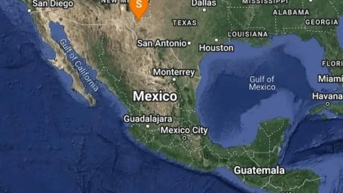 Sismo sacude a Ciudad Juárez