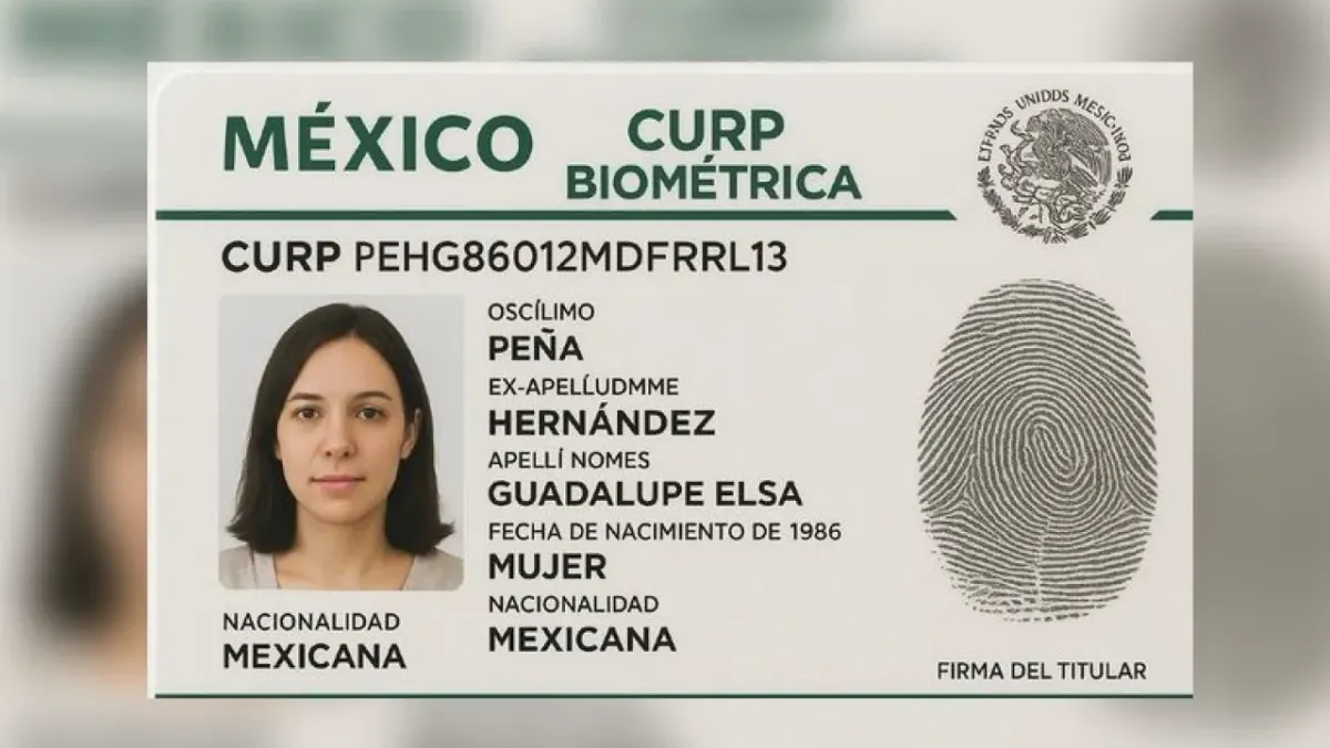 Implementará México la CURP Biométrica durante 2026; estos son los requisitos