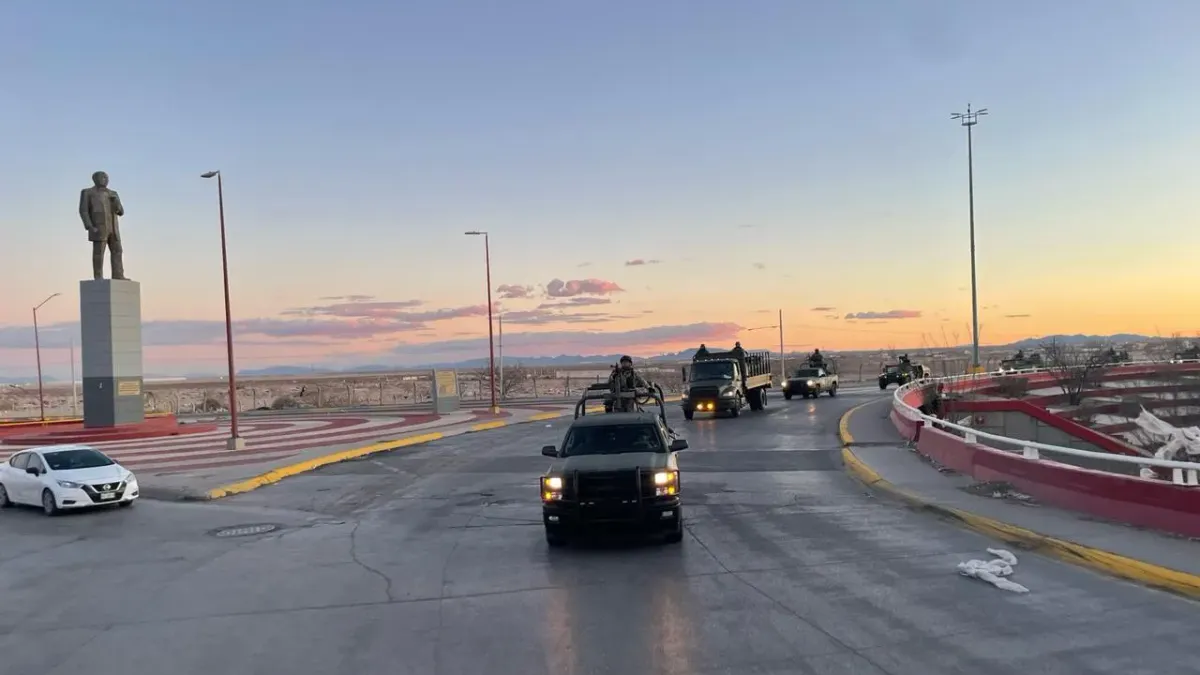 Llega nuevo contingente del Ejército Mexicano a Juárez