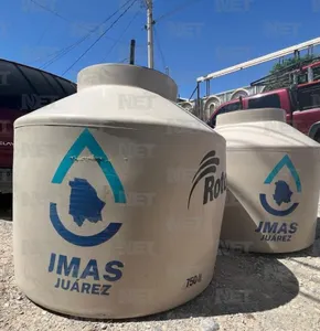 Detecta JMAS presunta reventa de tinacos entregados en Los Kilómetros