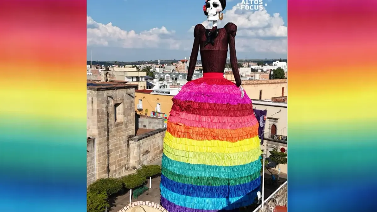 Así luce la catrina más grande del mundo, está en Jalisco