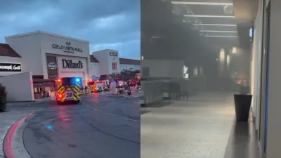 Evacúan Cielo Vista Mall en El Paso por incendio