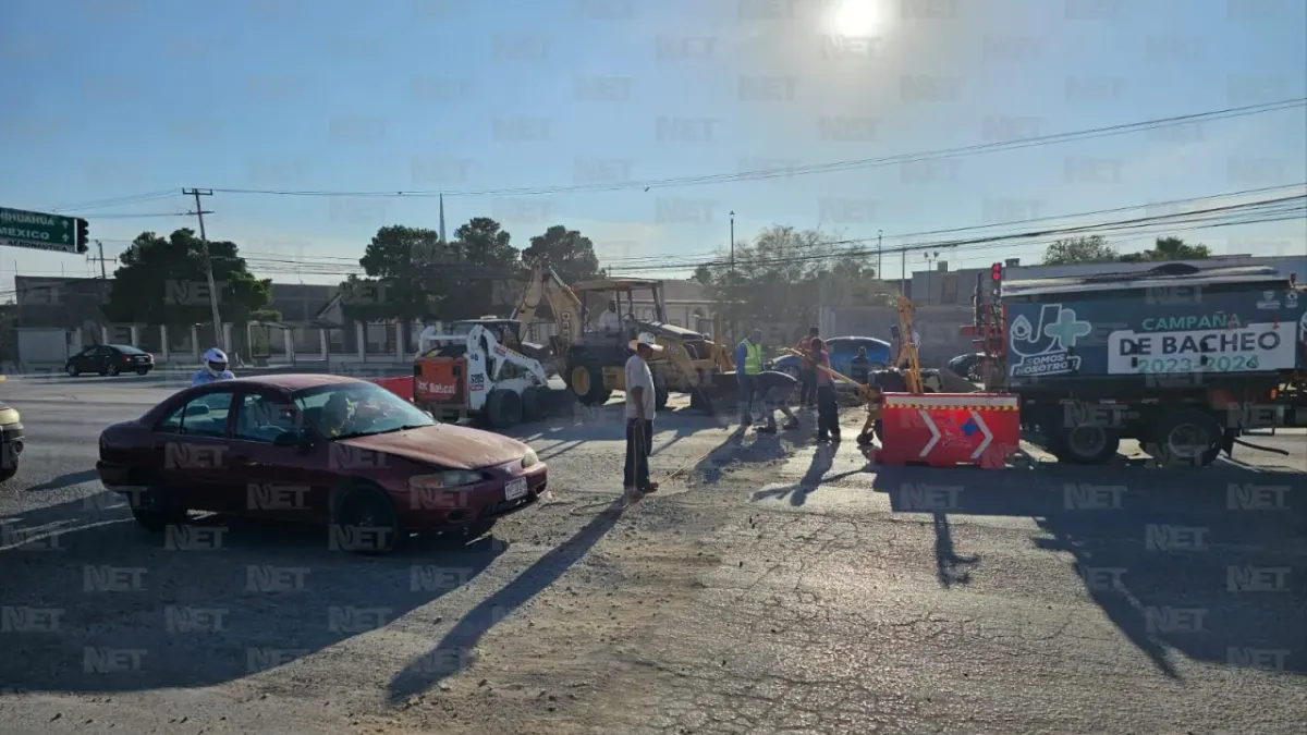 Bachea JMAS zona de la avenida Tecnológico