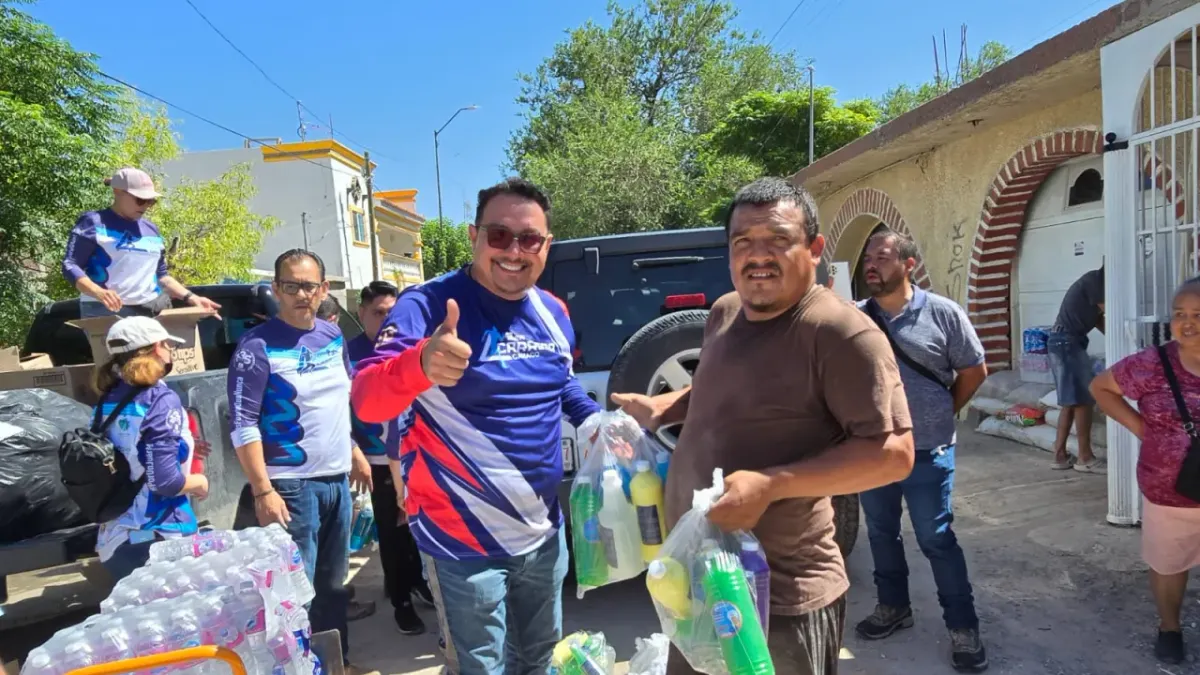 Canaco entrega apoyos a afectados por lluvias