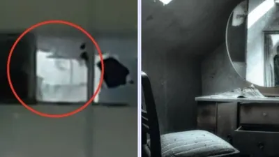 Video capta presunta aparición paranormal en hospital abandonado