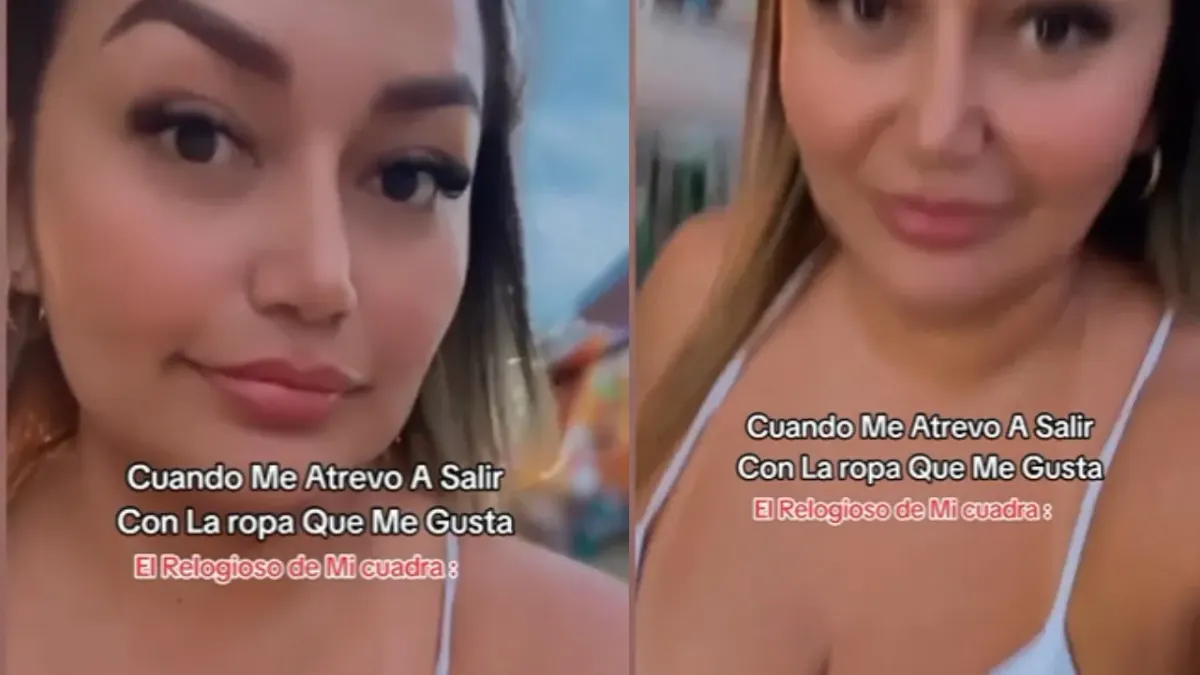 Mujer sale a la calle con ropa de verano y 'pastor' la critica