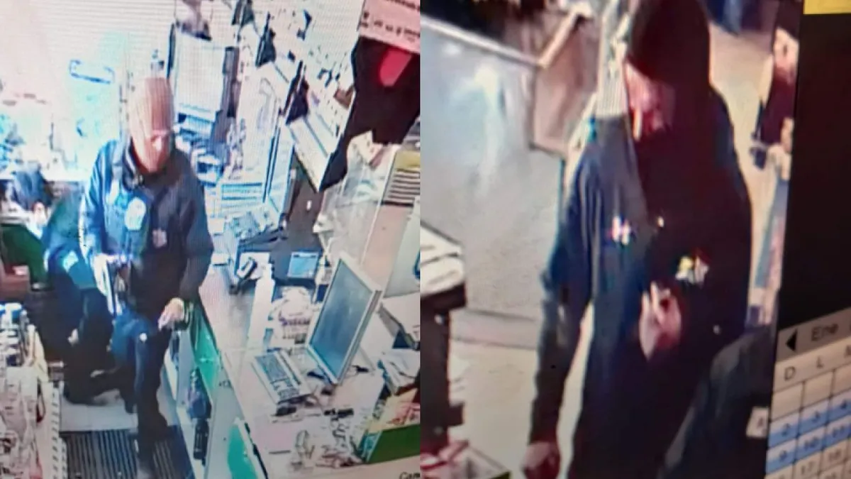 Captan cámaras a disfrazados de policías que asaltaron camión de valores