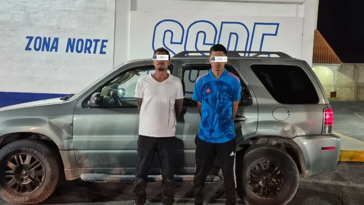 Detienen a dos hombres con droga y arma vinculados a homicidio