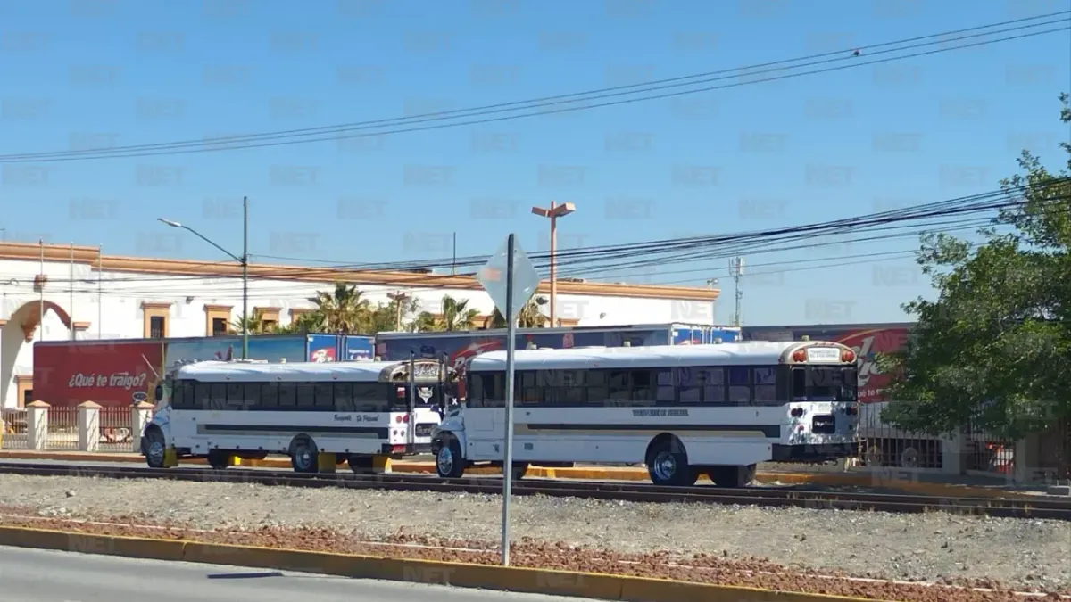 Suman 22 camiones de Transporte Público decomisados