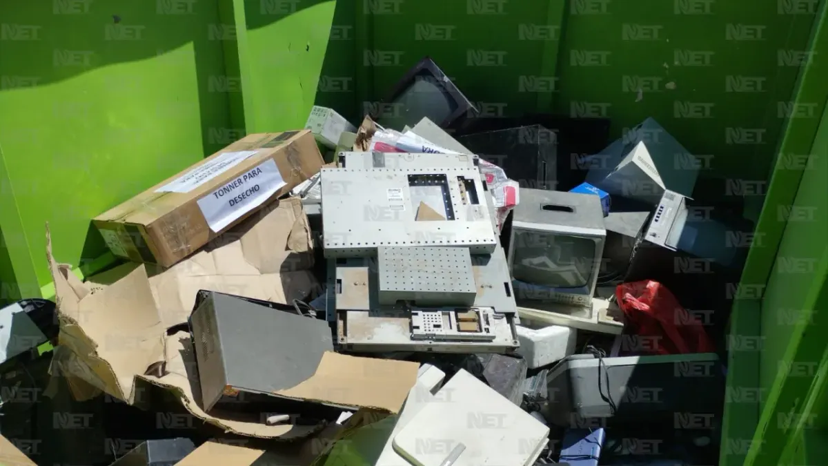 Ciudad Juárez: Recolectan 20 metros cúbicos de basura electrónica