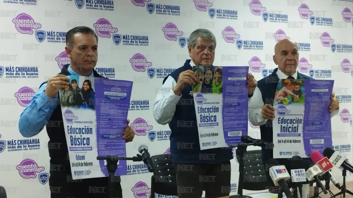 Inicia hoy período de preinscripciones para ciclo escolar 2025-2026